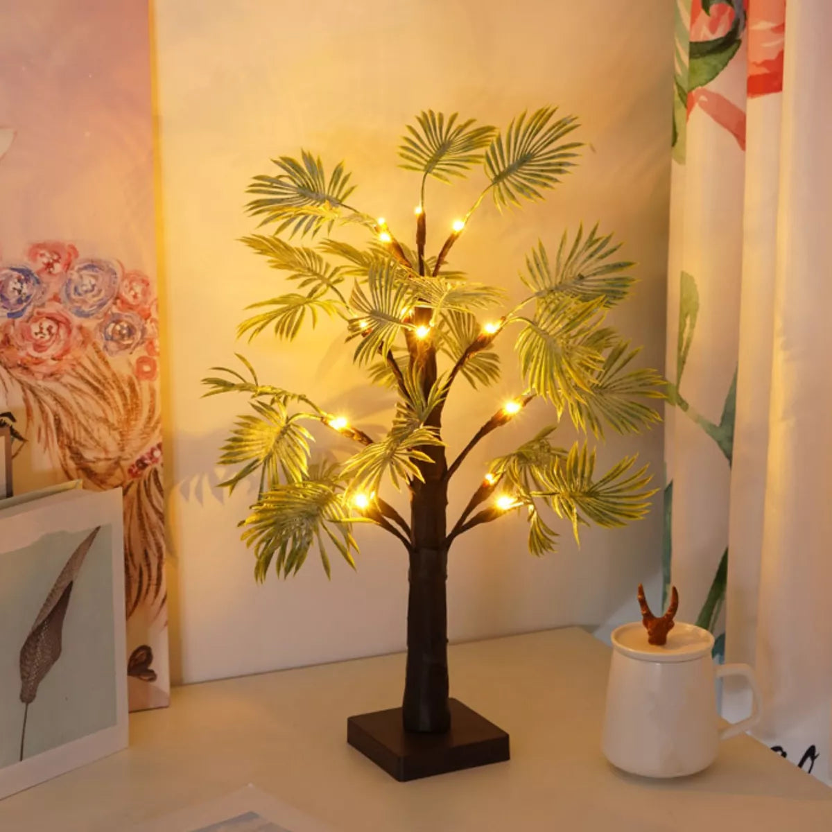 PalmGlow Elegant LED-julepalmelys til juledekoration