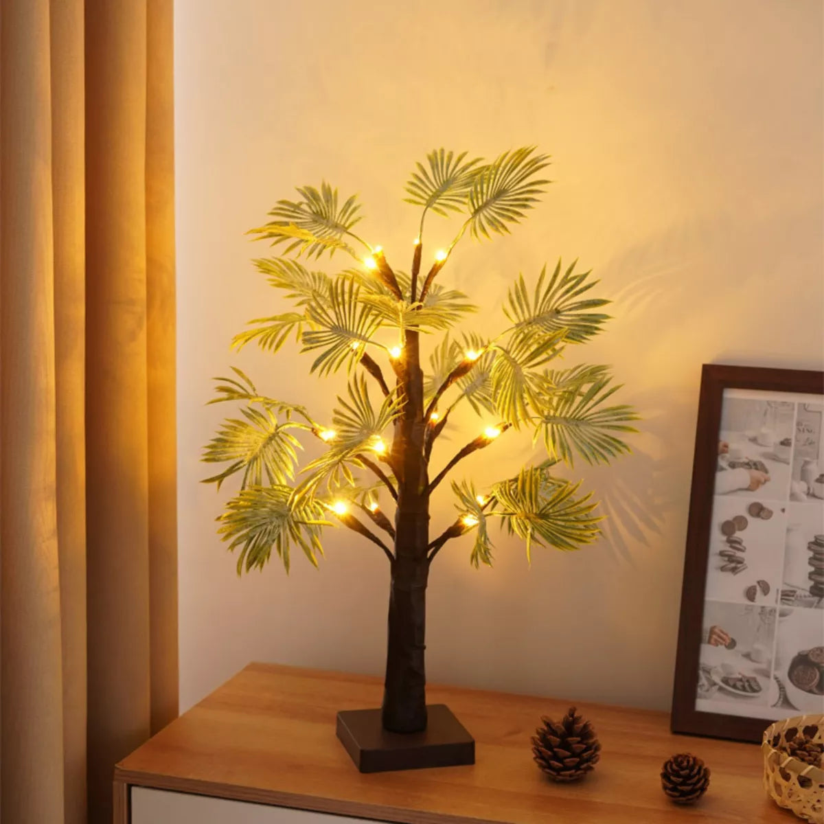 PalmGlow Elegant LED-julepalmelys til juledekoration