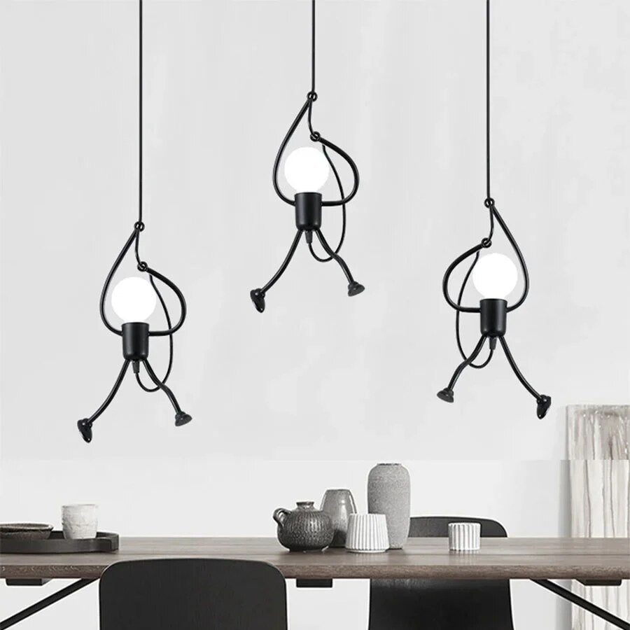 FunkyLight | Retro Pendellampe Iron Man