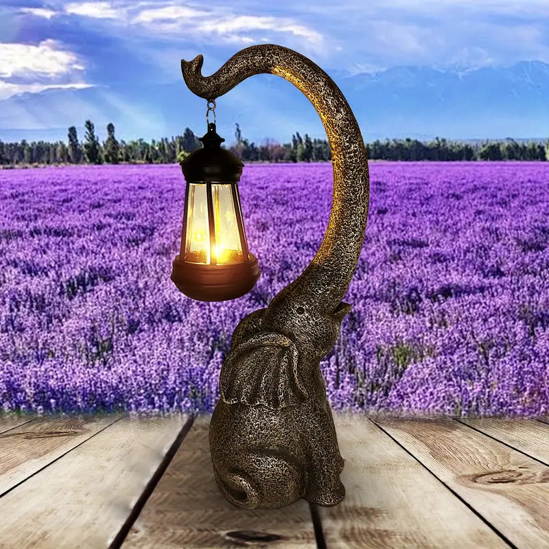 ElephantGlow - Finurlig solcellelampe