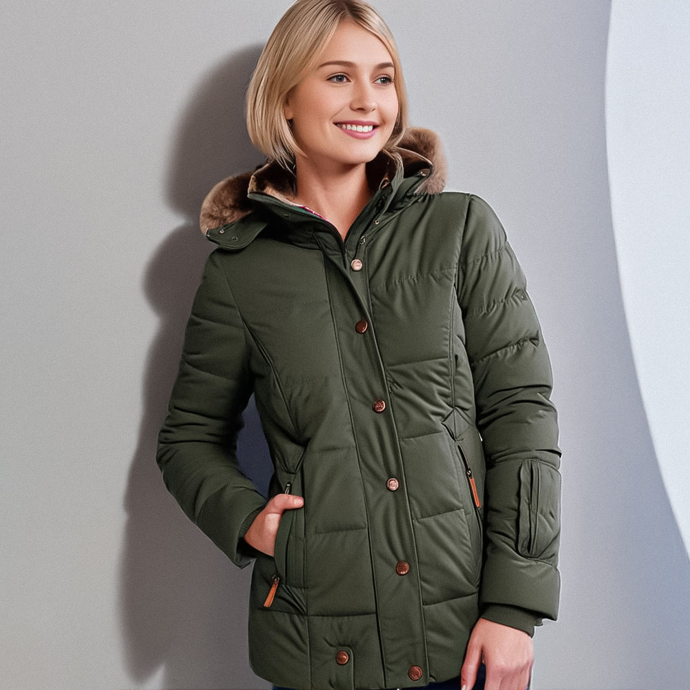 Eliana Luxe Vinterjakke – Perfekt Kombination af Stil og Varme