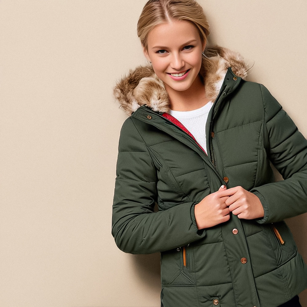Eliana Luxe Vinterjakke – Perfekt Kombination af Stil og Varme