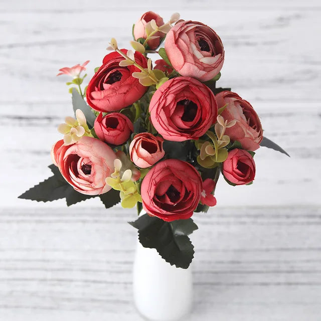 BloomLuxe – Elegant kunstig Ranunculus-blomsterindretning