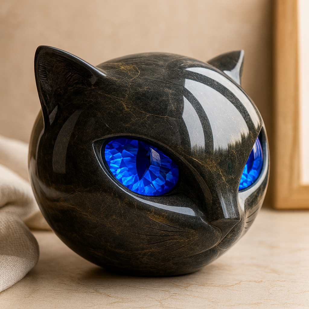 Felora | Kattekop-Skulptur