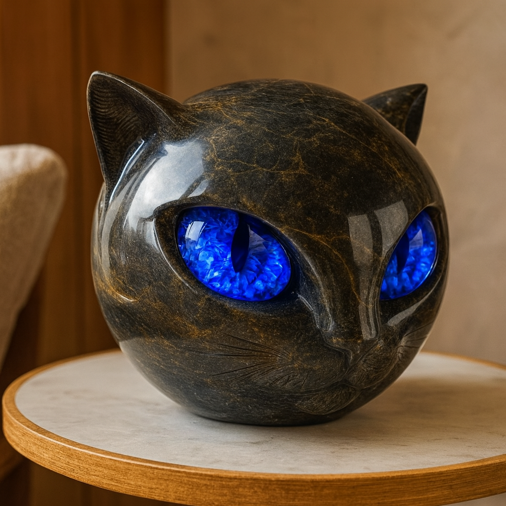Felora | Kattekop-Skulptur