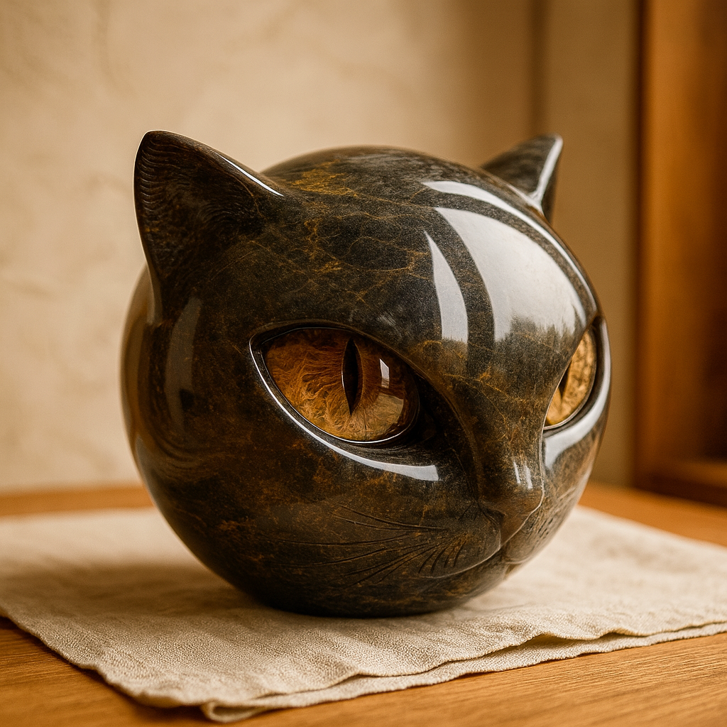 Felora | Kattekop-Skulptur