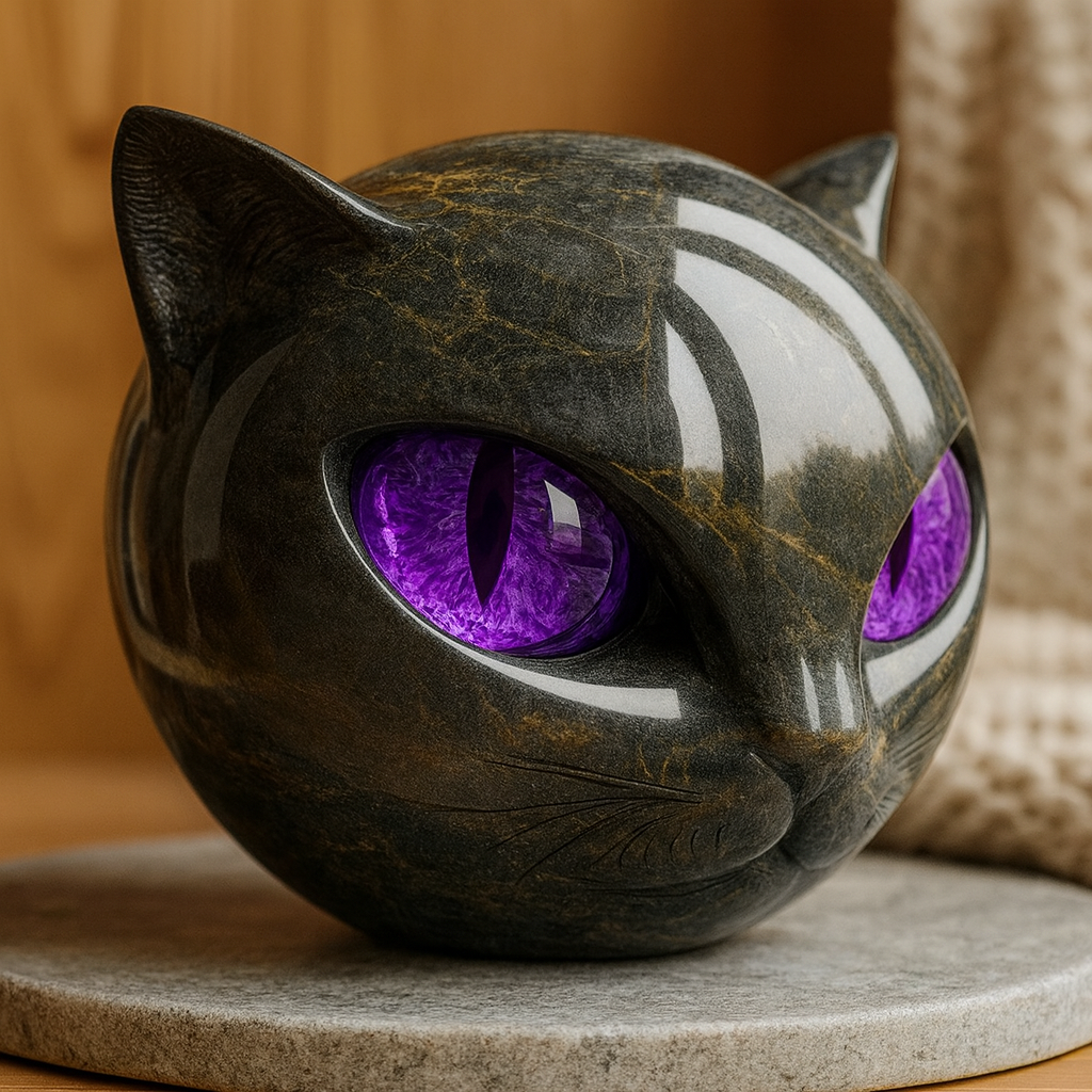 Felora | Kattekop-Skulptur