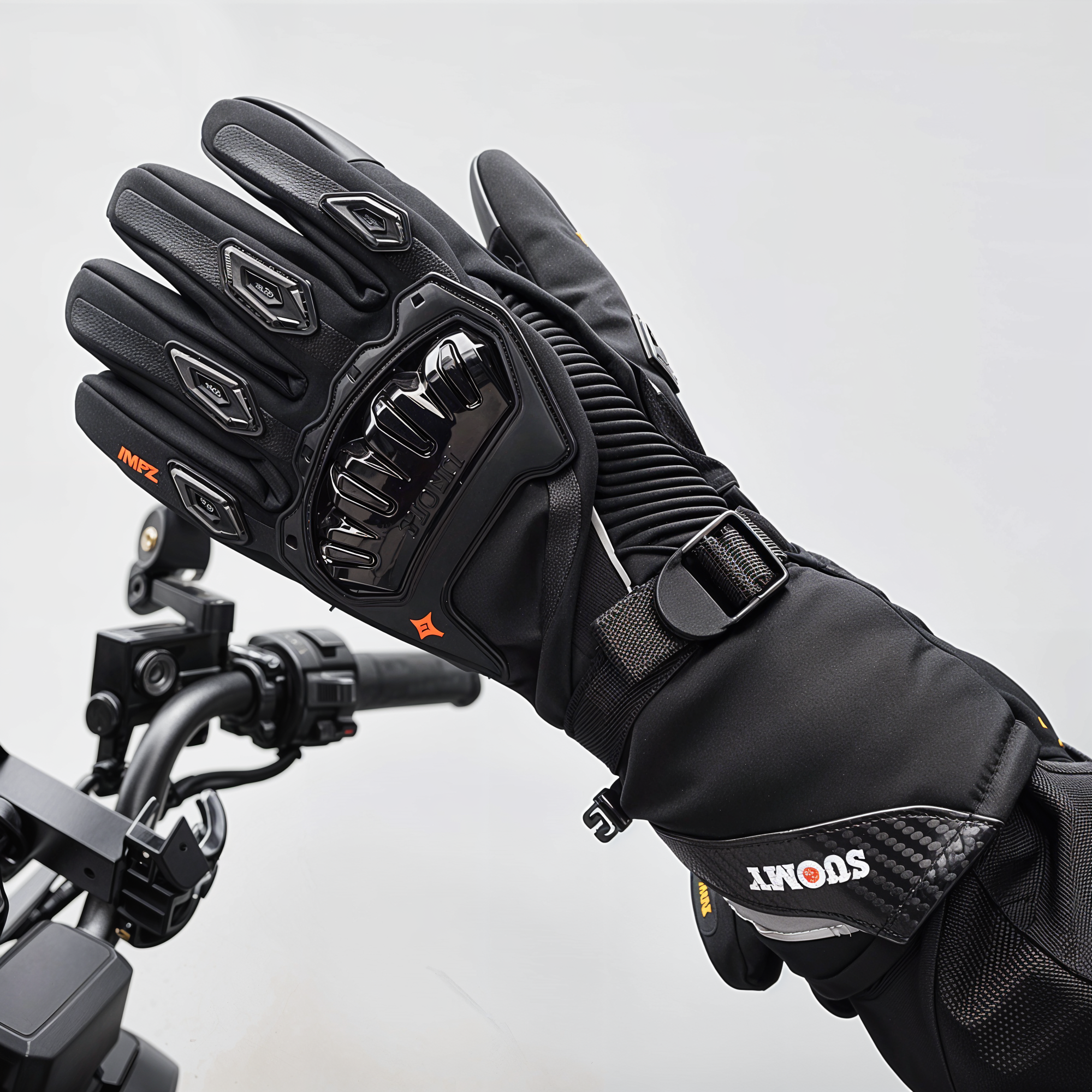FrostShield Moto-handsker til vinterbrug - CE 2KP-certificeret