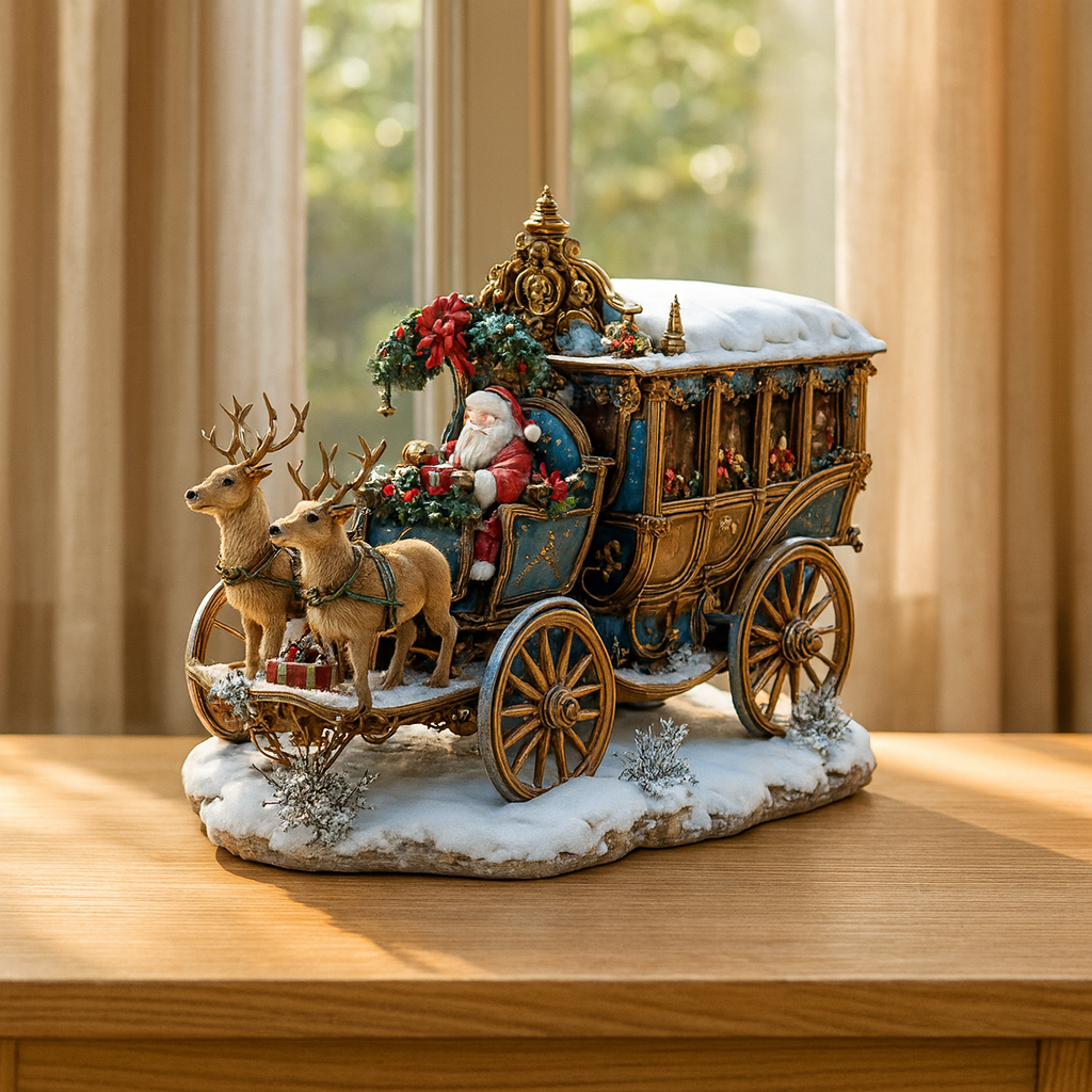 Frostholm | Akryl juledekoration til skrivebordet