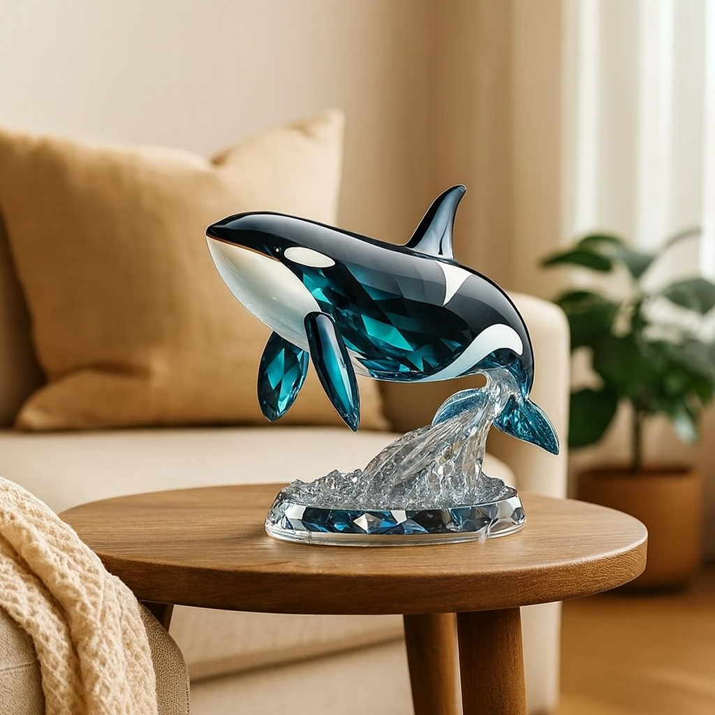 Frostholm | Akryl juledekoration til skrivebordet