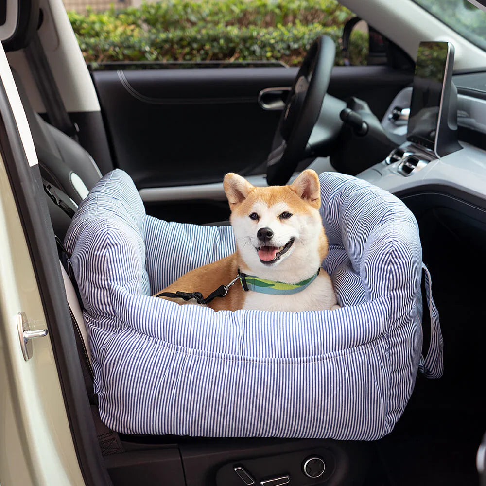 PawHaven CozyCar blød og sikker hundekurv