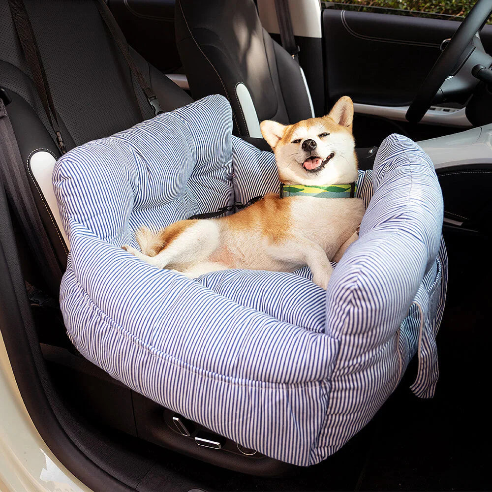 PawHaven CozyCar blød og sikker hundekurv