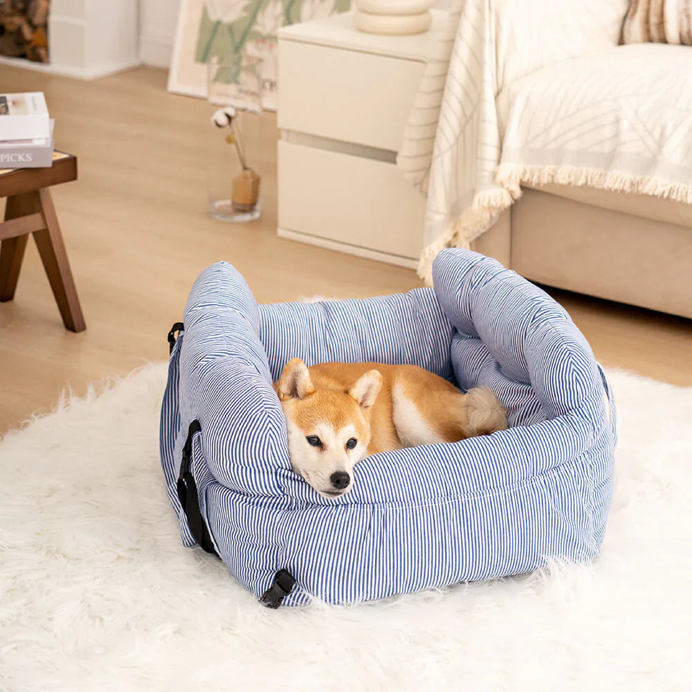 PawHaven CozyCar blød og sikker hundekurv