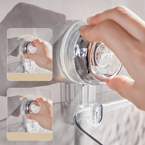 WallGrip Elegant vægbeslag til badeværelset med hængende opbevaring