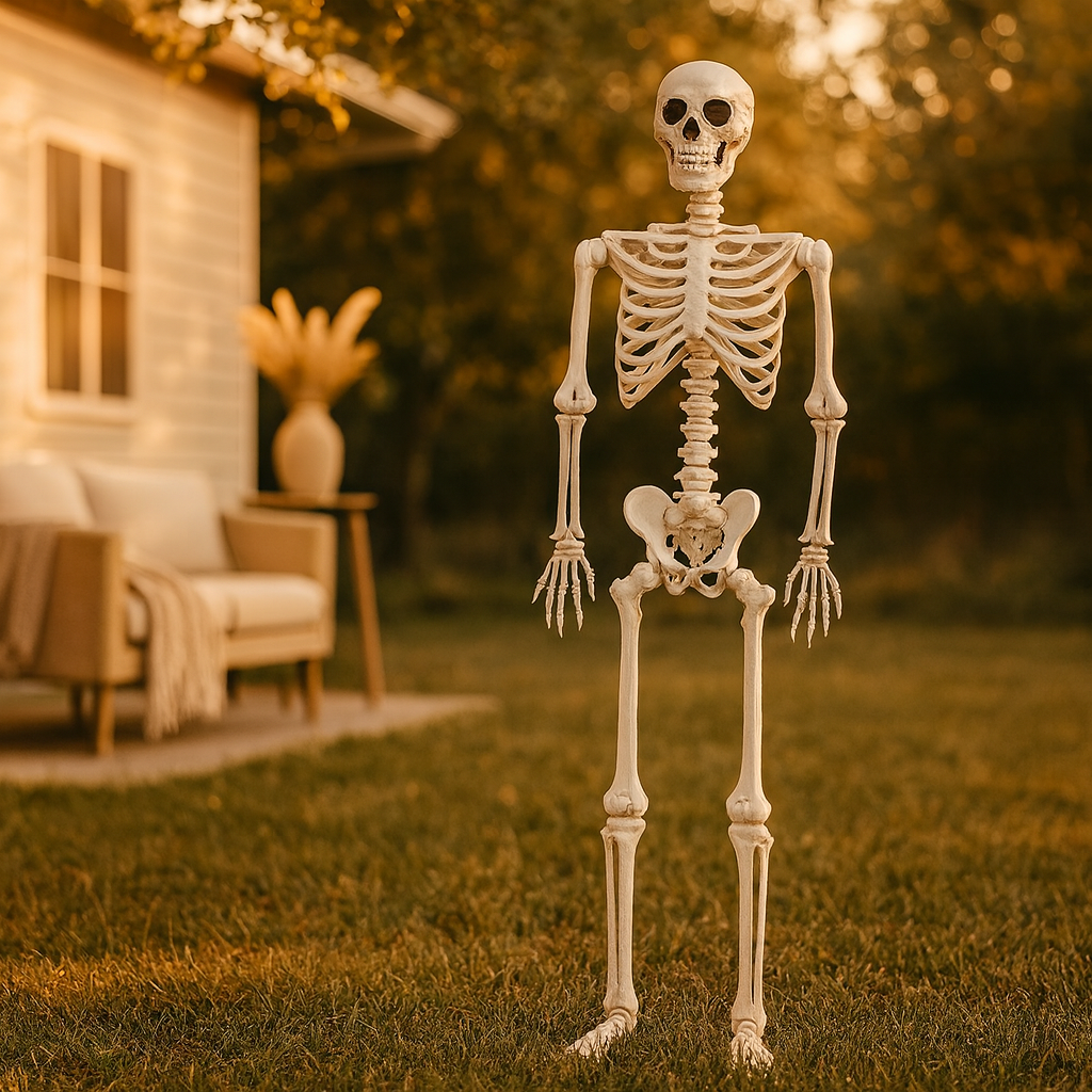 GraveShadow Halloween Skulptur – Dekorativfigur til hus og have