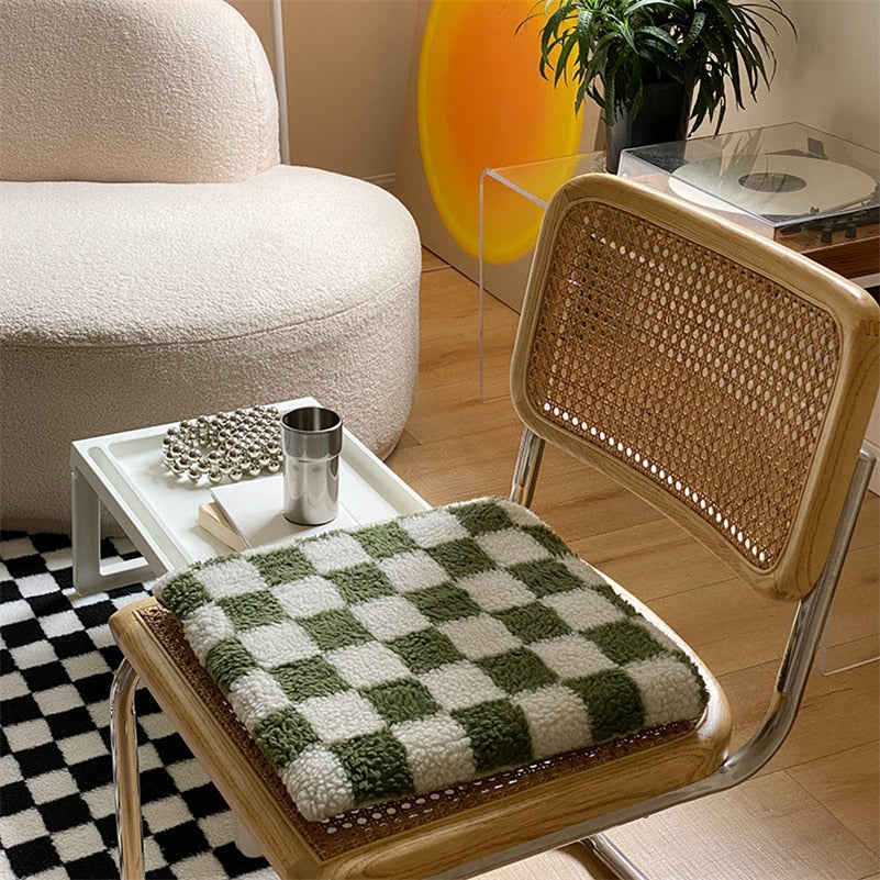 PlaidComfort - Klassisk ternet pude