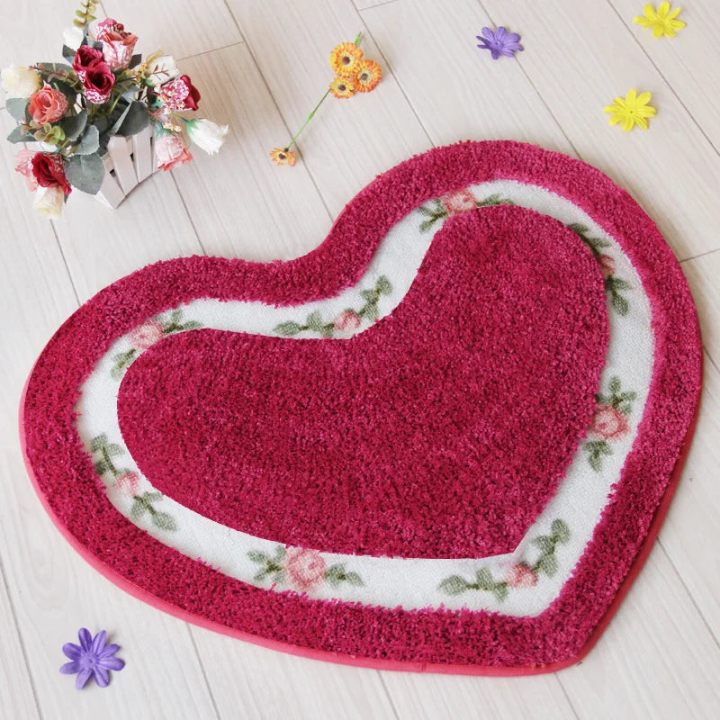 HeartSafe Skridsikker Bademåtte – Sikkerhed & Elegance til Dit Badeværelse