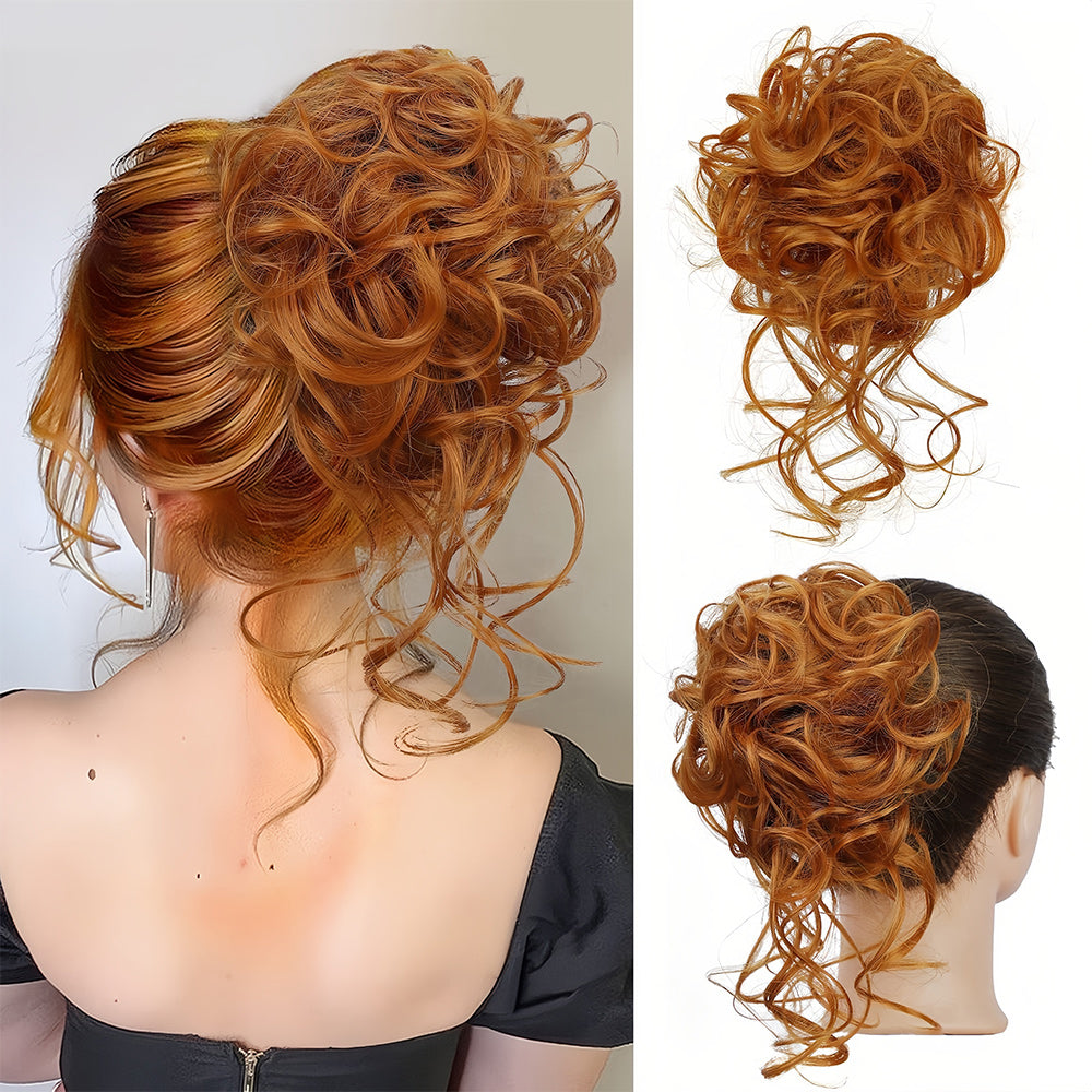 GlamCurls – Voluminøst krøllet hårhovedbeklædning