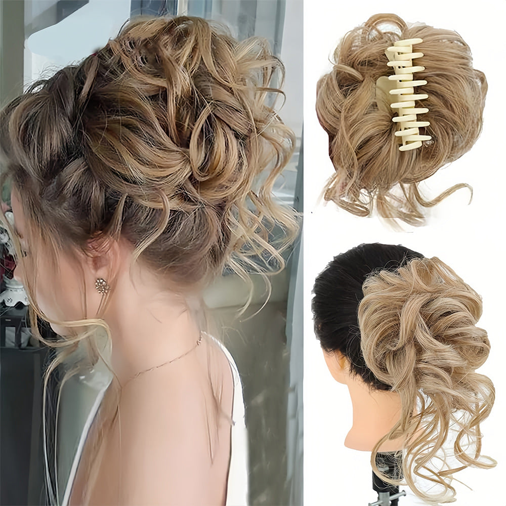 GlamCurls – Voluminøst krøllet hårhovedbeklædning
