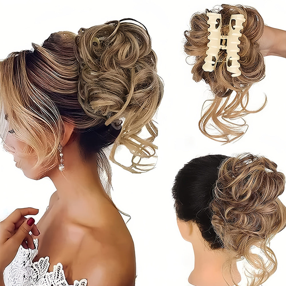 GlamCurls – Voluminøst krøllet hårhovedbeklædning