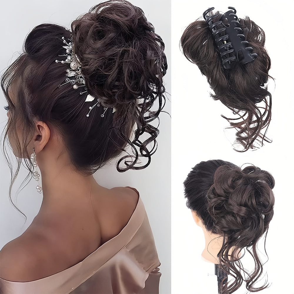 GlamCurls – Voluminøst krøllet hårhovedbeklædning