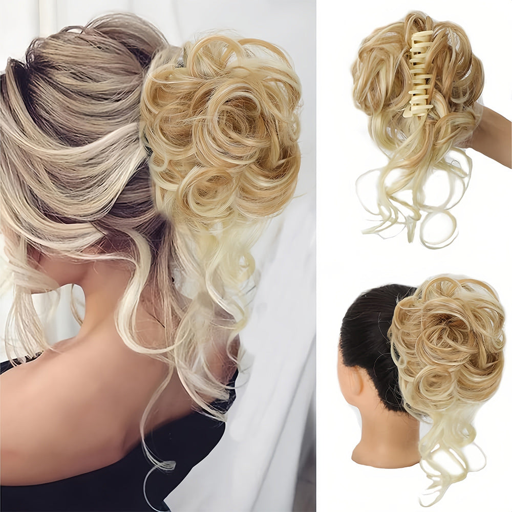 GlamCurls – Voluminøst krøllet hårhovedbeklædning