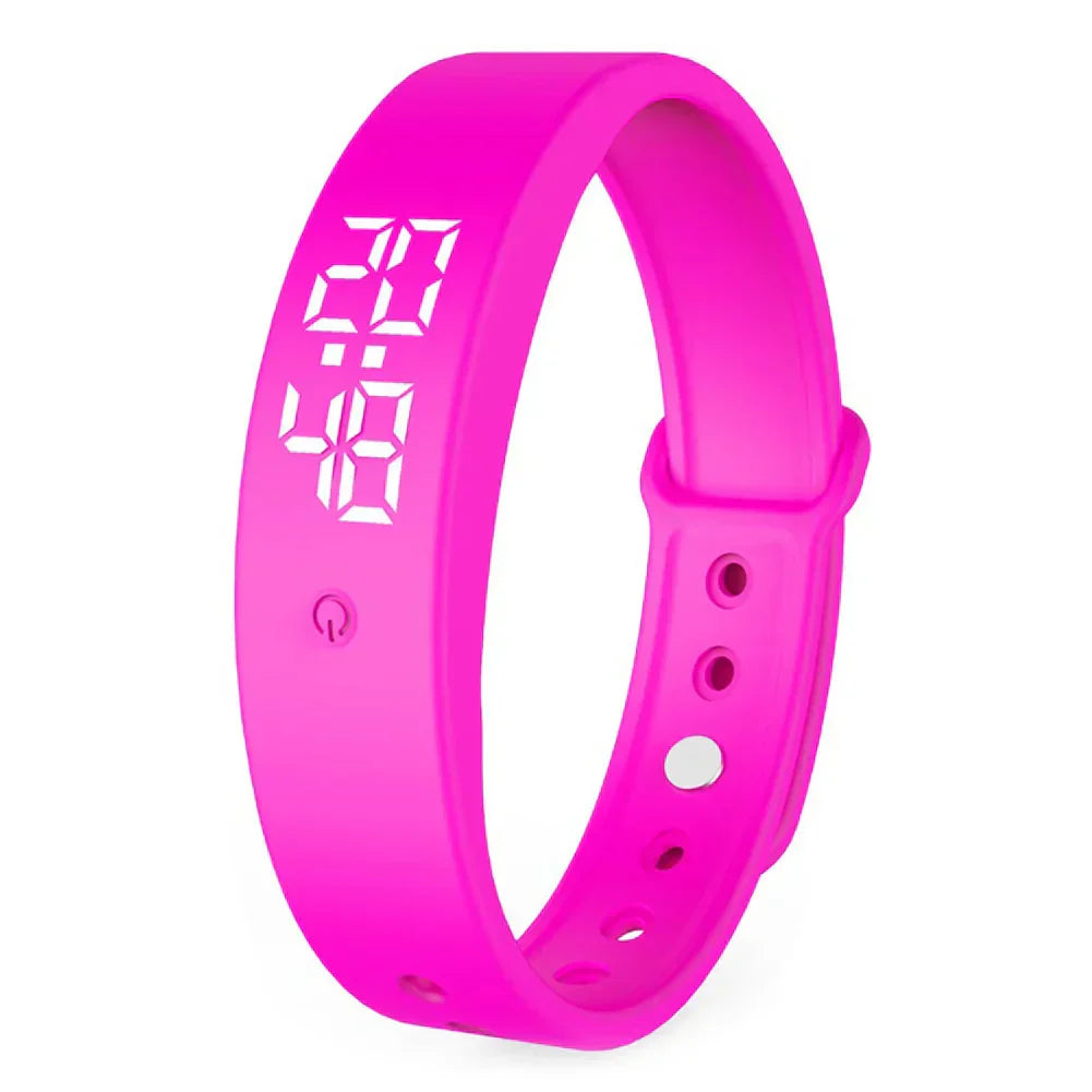 VibeFit V9 – Elegant vandtæt smartwatch med lydløse alarmer
