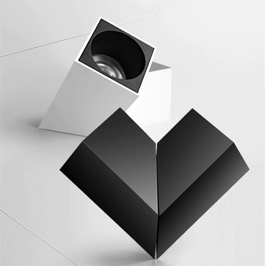 Cube Justerbar firkantet downlight