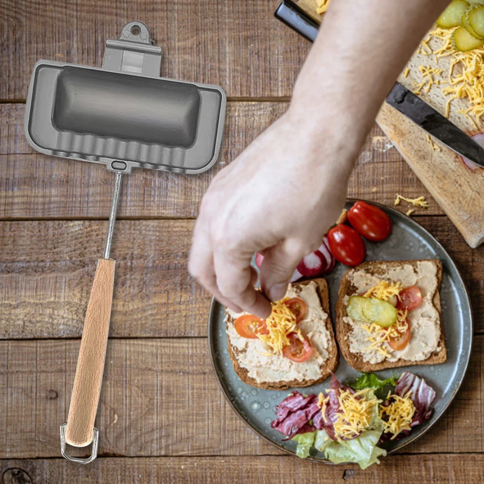 EasyBite - Kompakt sandwichmaskine til ubesværede måltider