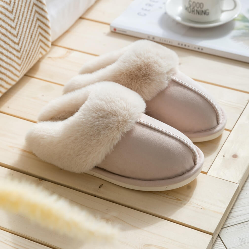 CosyLuxe skridsikre hjemmesko