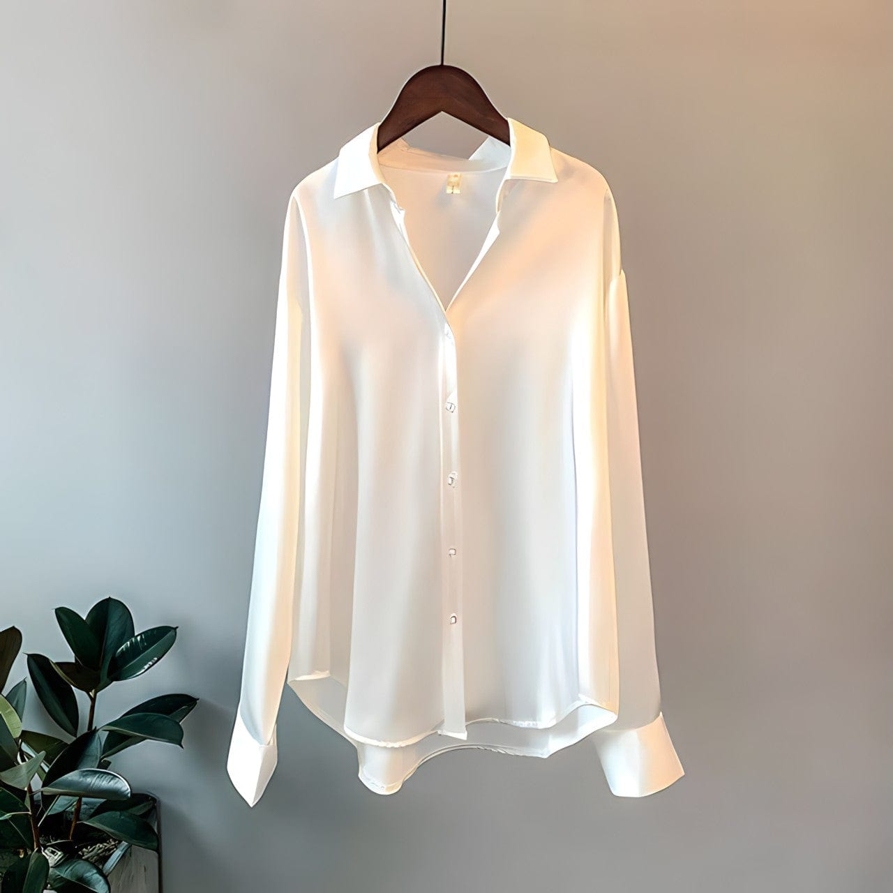 Emma Alsidig Bluse i Silke for Moderne Elegance