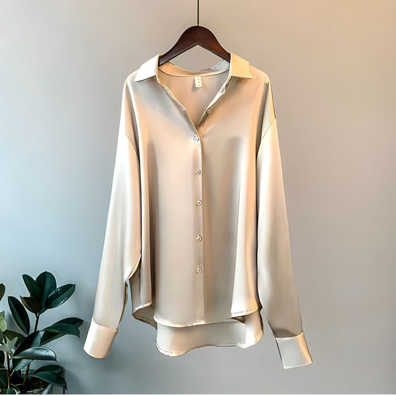 Emma Alsidig Bluse i Silke for Moderne Elegance