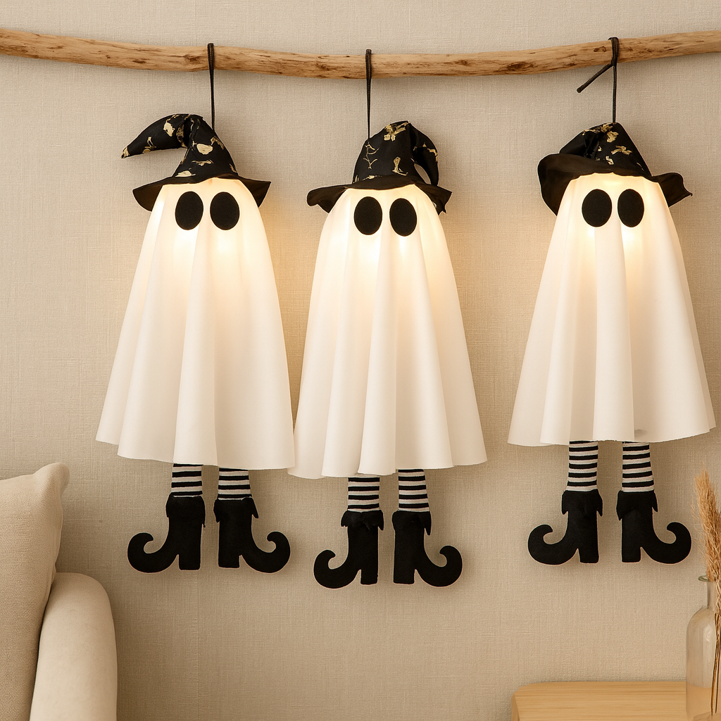Hexora | Bevægelsessensor LED-Halloween-ophængsdekoration