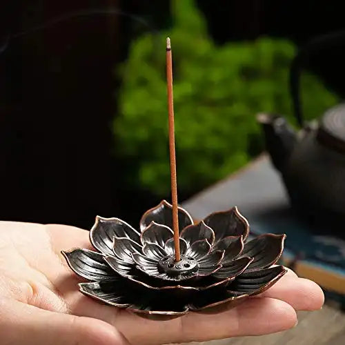 HarmonyGlow Lotus røgelsesbrænder