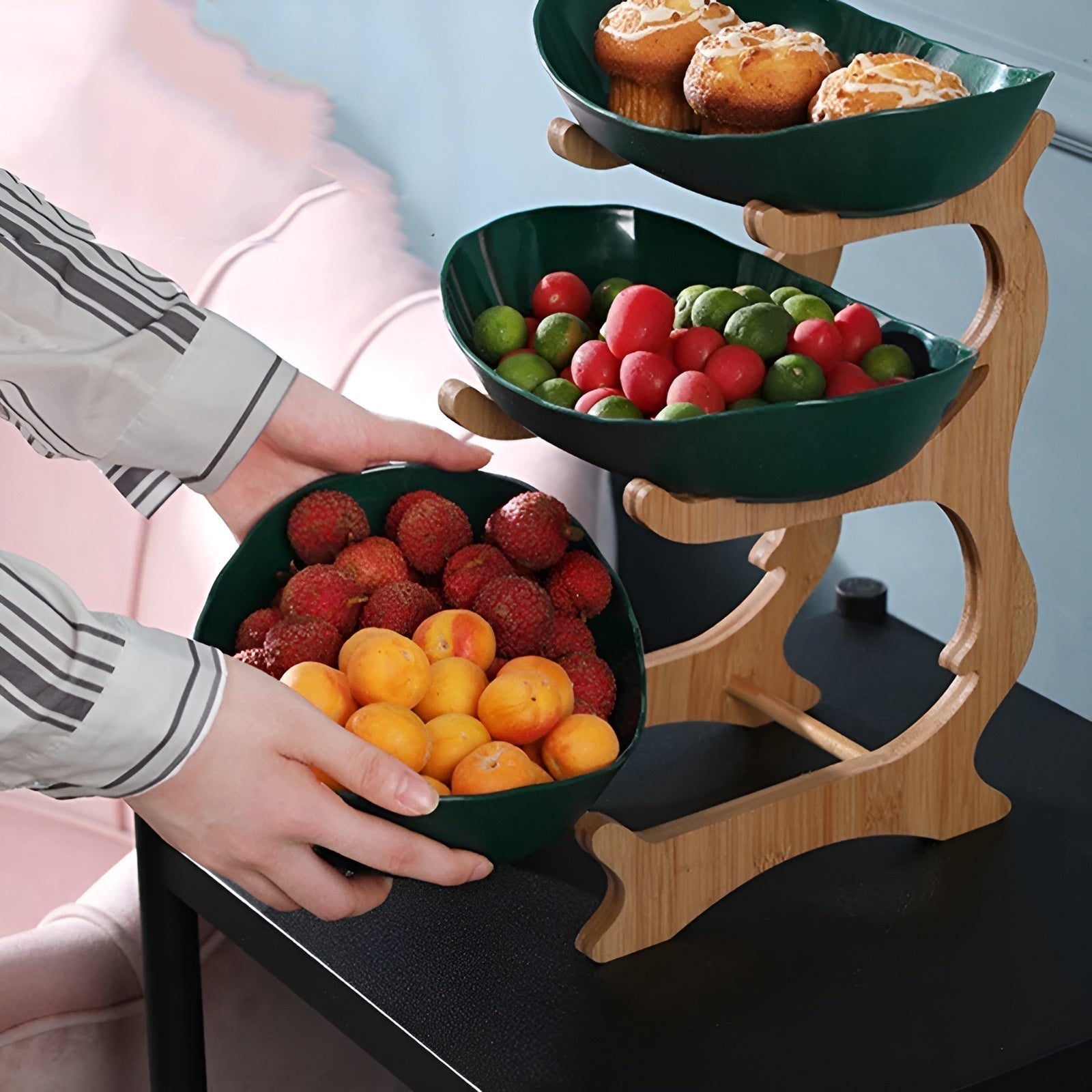 SnackNest - Serveringsbakke i flere lag