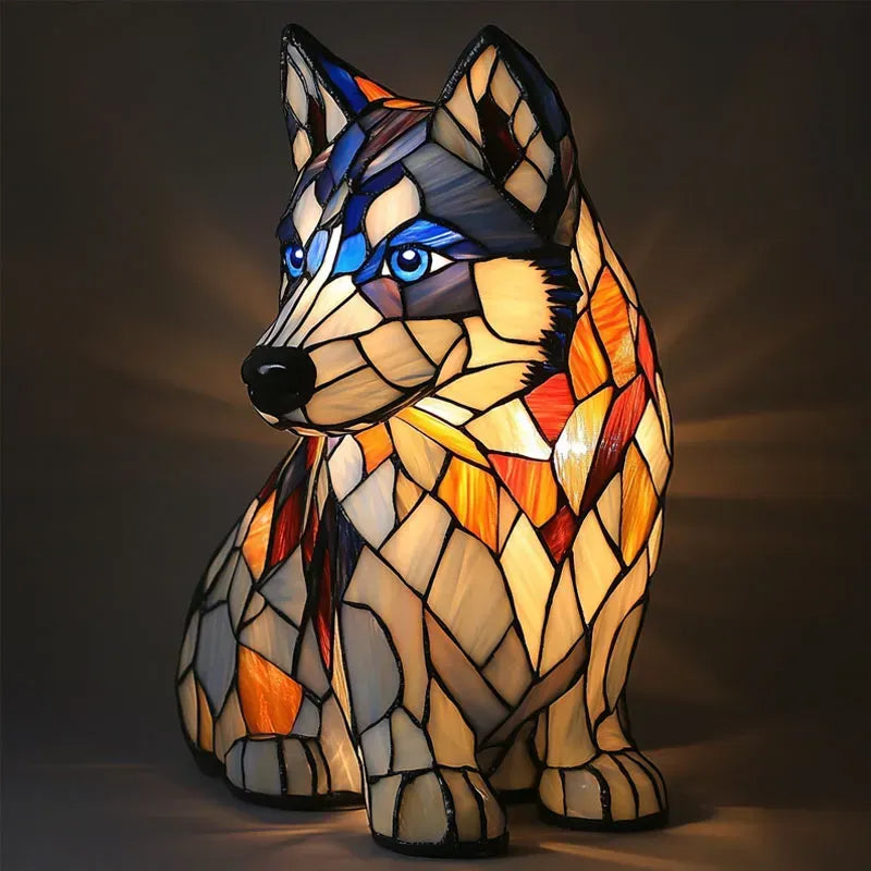 Leuchthund - håndlavet lampe, der får hjerter til at skinne