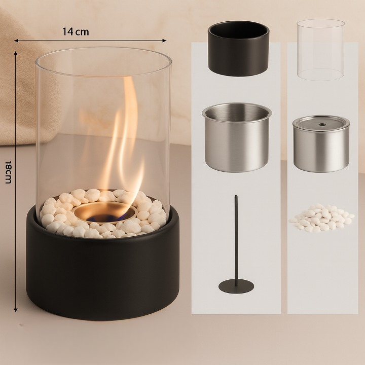 Ignora | Moderne Bordflammenlampe
