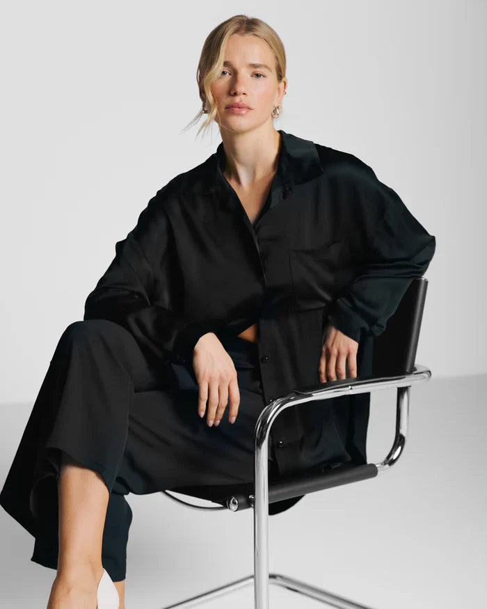Matina - Elegante Bukser med Bred Benvidde