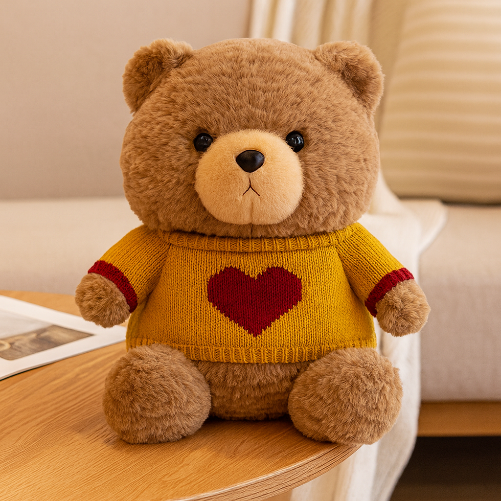 Kawaii bamse plys – blødt kæledyr til børn og voksne