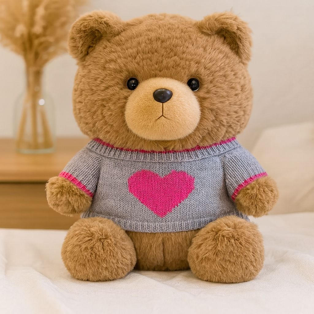 Kawaii bamse plys – blødt kæledyr til børn og voksne