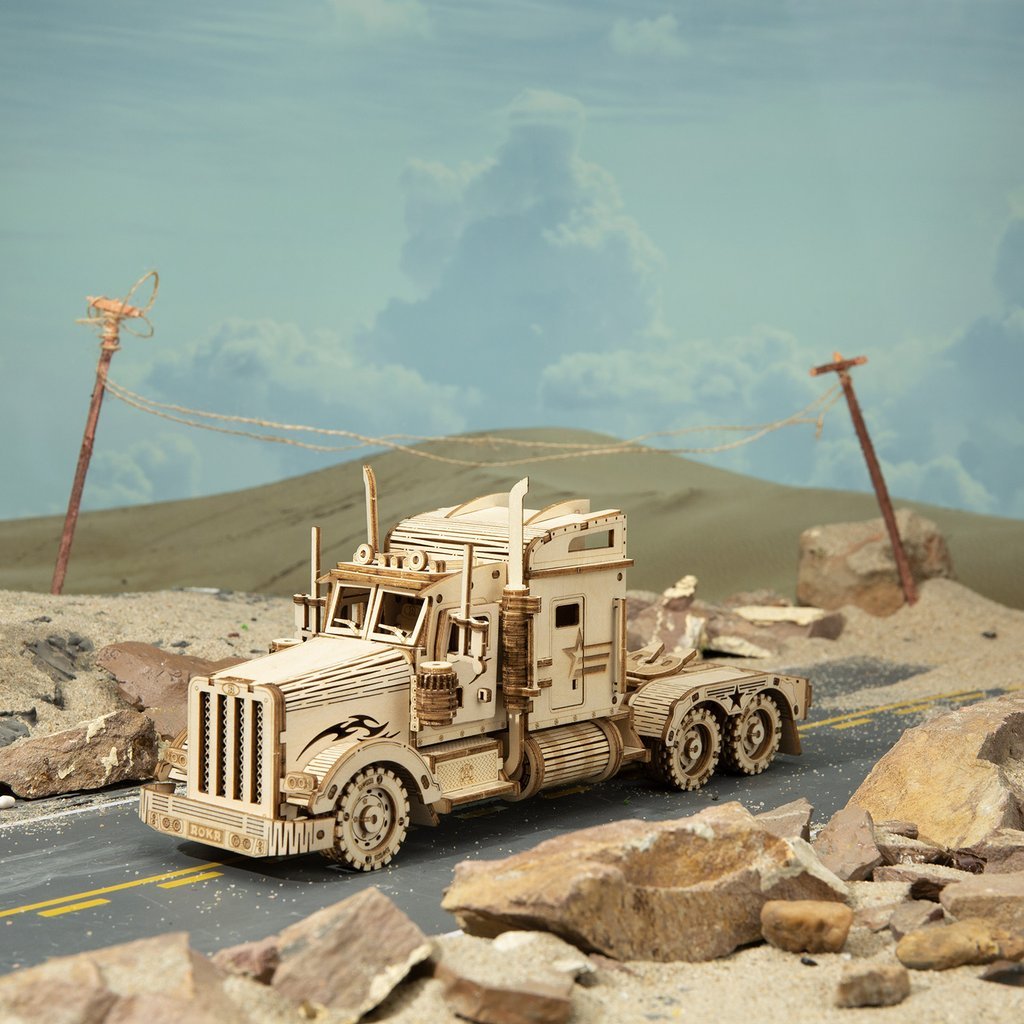 Lastbil-puslespil 3D 1:40