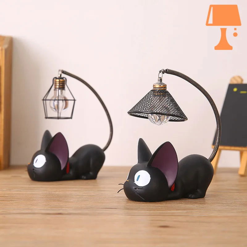 LumiPaws – Yndig sort kattelampe med fleksibelt baglygte