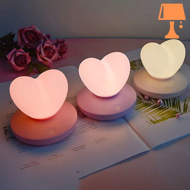 HeartfeltGlow – Hyggeligt hjerteformet natlys