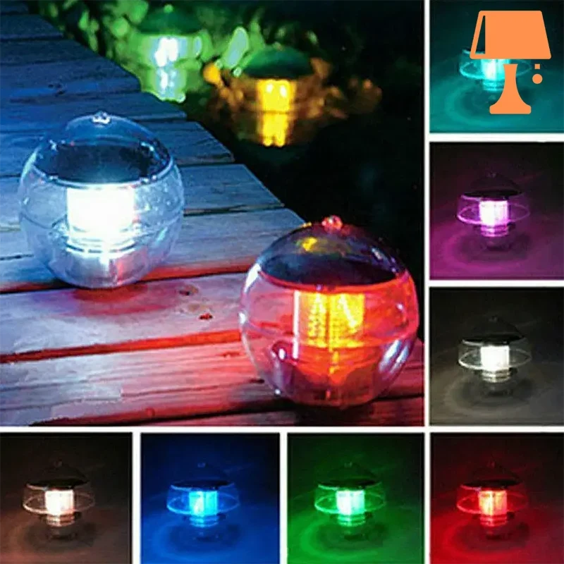 AquaGlow - Solar-drevne flydende LED-lys