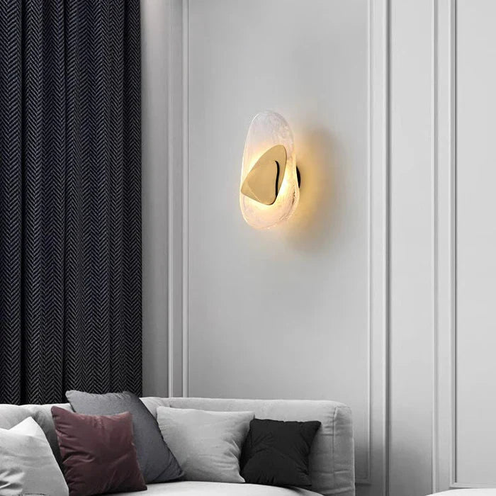 LumaCraft Moderne LED-væglampe - elegant glasdesign