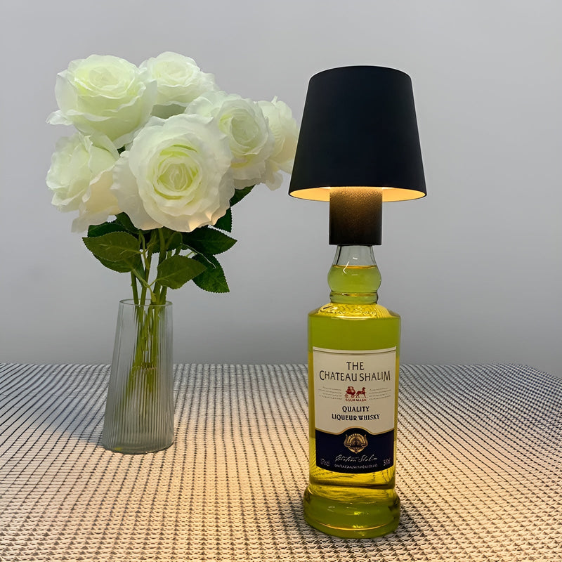 RadiantBottle - udendørsklar genopladelig flaskelampe