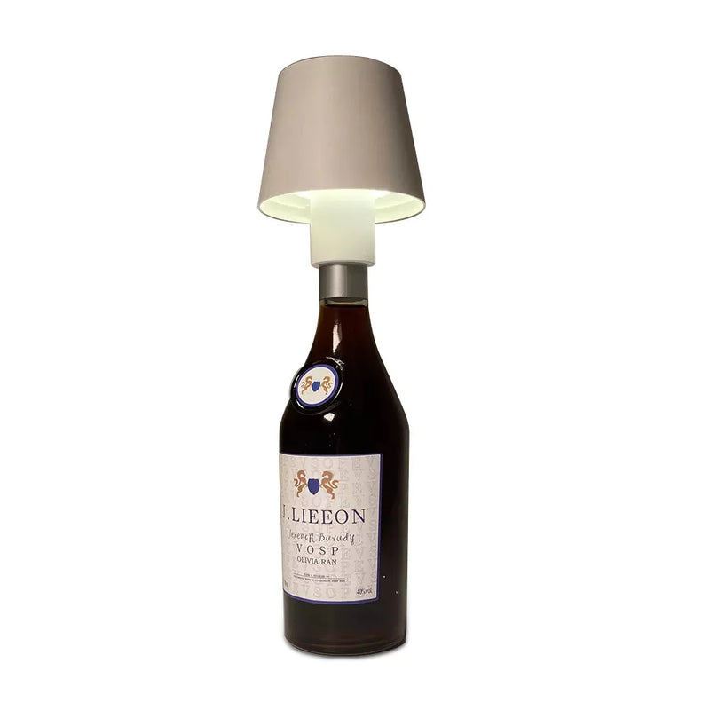 RadiantBottle - udendørsklar genopladelig flaskelampe