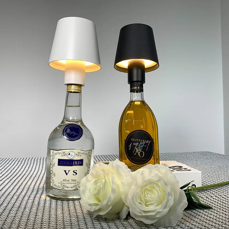 RadiantBottle - udendørsklar genopladelig flaskelampe