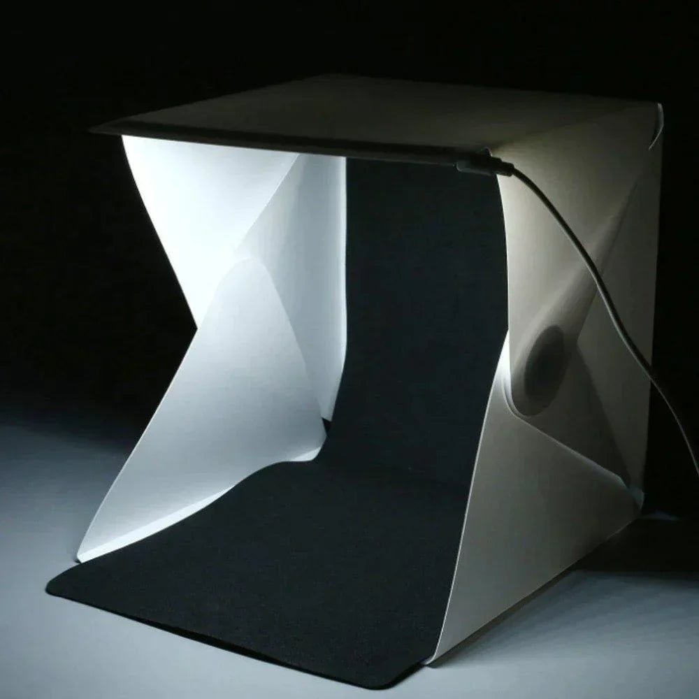 FotoBox Pro – Bærbart Light Studio til Perfekt Produktfotografering
