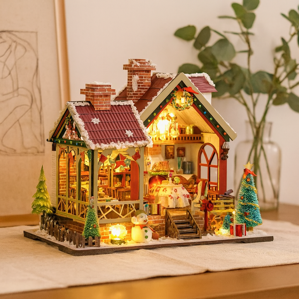 Lumivelle | Gør-det-selv 3D juletræskant modell byggesæt